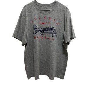 1027  MLB Atlanta Braves Nike Big&Tall Short Sleeve Tee